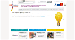 Desktop Screenshot of infoenergie-lr.org